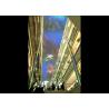 Buy cheap P25 Manufacturer Customized Full Color Outdoor Glass Mesh Transparent Glass Window Film Led Screen from wholesalers