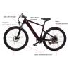 Buy cheap 27.5 Inch Electric Mountain Bikes Aluminium Alloy Frame 250W from wholesalers