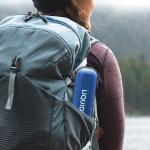 Black Protective Water Purifier Case Hand Strap Carabiner 550g Travel Carrying