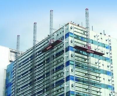 Buy cheap Outside Wall Mast Climber Scaffolding Single And Double Cage from wholesalers