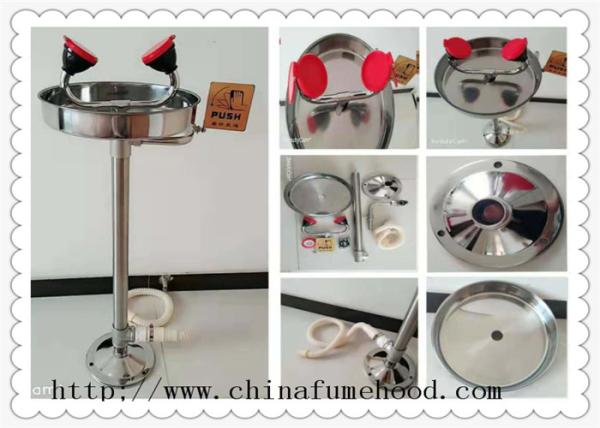 Buy cheap Chemical Resistant Lab Fittings Eye Wash Station Anti Corrosion Lightweight from wholesalers