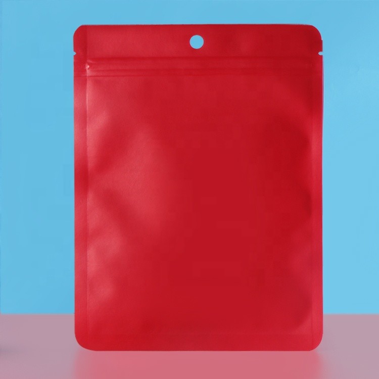 colorful plastic paper bag with zipper food grade paper bag kraft paper bag heat seal