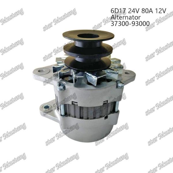 Buy cheap Alternator 6D17 24V 80A R210-5 37300-93000 from wholesalers