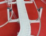 Flexible conveyor plain chains flat top chain XL175mm acetal slat top chain