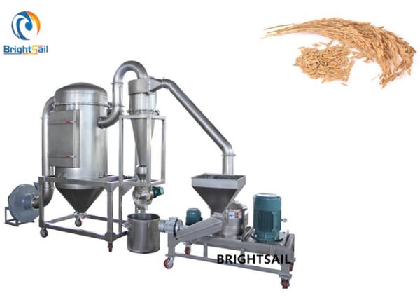 Buy cheap Rice Husk Wheat Bran Flour Mill Grinder Big Capacity For Grain Powder Making from wholesalers