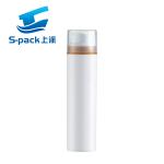 100ml 150ml Cosmetic PP Plastic Airless Pump Bottles For Facial Cleanser