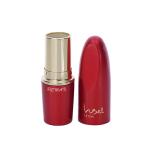 3.5g Aluminum Lipstick Tube Unique Frost Red Push Up Empty Round