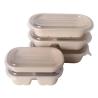 Buy cheap 100% Compostable Wheat Straw 500ml 700ml 800ml Fiber Pulp Food Container from wholesalers