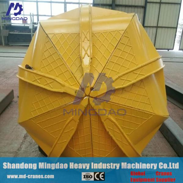 Buy cheap Electric Hydraulic Many Disc Grab Bucket for Different Crane Models Reasonable Price from wholesalers