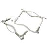 Buy cheap Collapsible Metal Clutch Frame Hardware Arch Shaped ODM Purse Accessory from wholesalers