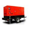 Buy cheap Mobile Trolley 630A DC Diesel Welder Generator Trailer Dual Handles 20kw ARC Welding Genset from wholesalers
