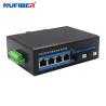Buy cheap Single Mode 1310nm Ethernet Fiber Switch 4 Port Fiber Media Converter from wholesalers