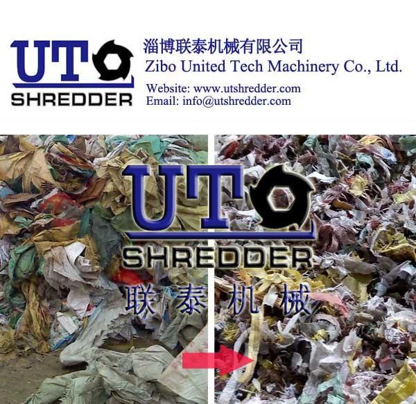 Buy cheap plastic jumbo bag shredder, woevn bag, package bag shredder / crusher - double shaft shredder from wholesalers