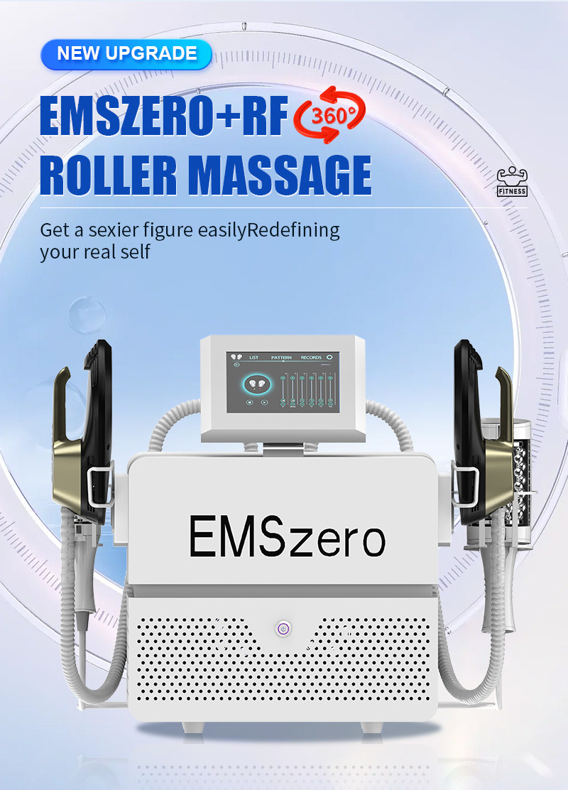 Ultrasonic Muscle Sculptinging Machine Zero Roller RF Body Slimming 13 Tesla