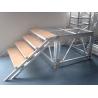 Buy cheap 6082-T6 Aluminum Movable Stage Platform / 1.22 X 1.22m Outdoor Portable Stage from wholesalers