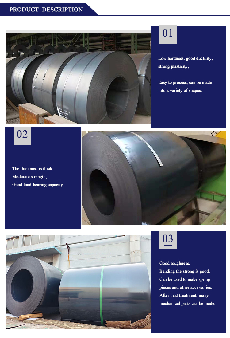 Q235 Q345 SS400 S275jr hrc Ms Hot Rolled Carbon Mild Steel Plate Ss355jr St37 Black Iron Metal for Structural Components