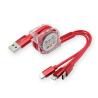 Buy cheap Universal Retractable Usb Charging Cable , Retractable Micro Usb Cable from wholesalers