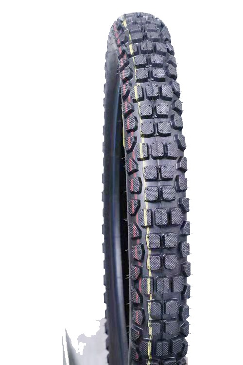Exceptional Cornering Stability Rubber Off Road Motorcycle Tyres 2.75-17 3.00-18 J852 Superior Grip