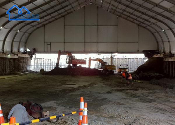 Buy cheap Outdoor Large Aluminium Event Curve Tents For Trade Show,Temporary Storage ,Awning Etc from wholesalers