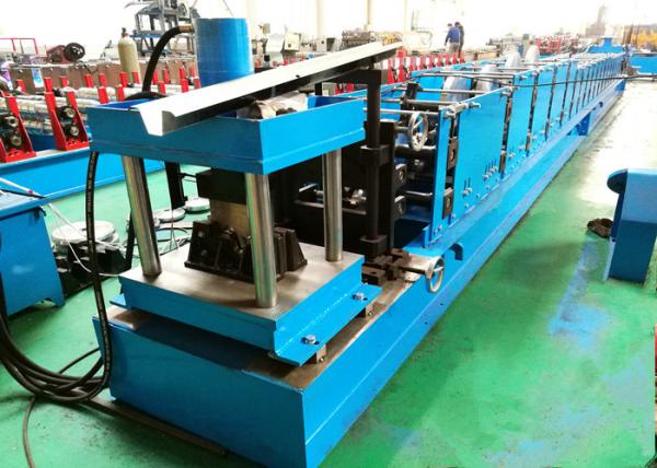 G550 Material CNC Roll Forming Machine , Galvanized Steel Hat Channel Roll