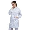 Buy cheap Laboratory Medical ESD Anti Static Garments Turndown Collar Coat from wholesalers