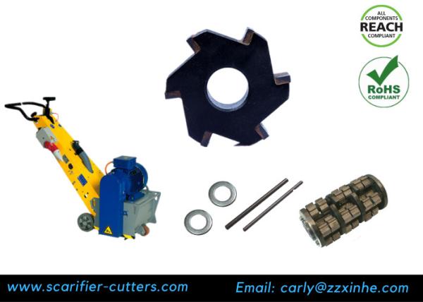 Buy cheap Milling Scarifiers & Deck Scalers Drum 6pt Milling Cutters Carbide-tipped from wholesalers