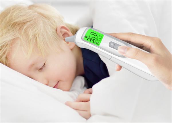 Buy cheap 1s Response Time Digital Infrared Baby Thermometer , Medical Forehead And Ear Thermometer from wholesalers