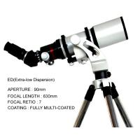 Buy cheap Telescope ED F630x90mm Fully multi-Coated Aperture 90mm FOCAL RETIO F-7 product