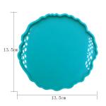 Flexible Silicone Resin Mold Irregular Shape Epoxy Resin Coaster