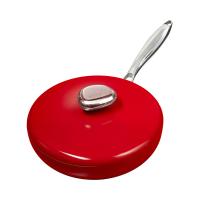 Buy cheap 10 Inch Aluminum Frying Pan Flat Bottom Non Stick Induction Wok 6.1cm Deep product
