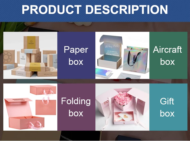 Others Box Type Paper Packaging for Custom Recycled Cosmetic Skincare Medicine and Perfume