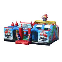 Buy cheap Outdoor Blow Up Jump House Inflatable Chopperville Play Center For Toddlers product