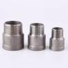 Buy cheap RTS Stainless Steel 201 304 Casting Socket Equal Coupling with Banded Straight Design from wholesalers