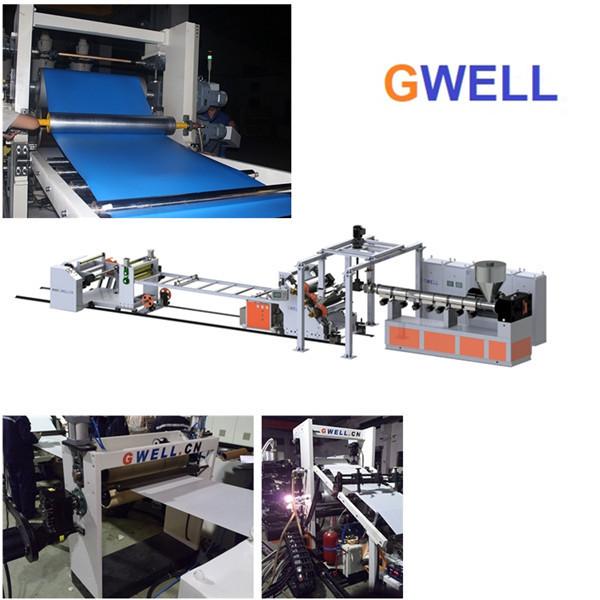 Buy cheap PC Opaque Plate Making Machine PC Heat Resistance Sheet Extrusion Line Single Screw Extruder from wholesalers