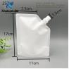 Buy cheap Flexible Food Grade Milk White Stand Up Spout Pouch Packaging Or For Liquid Powder Detergent from wholesalers