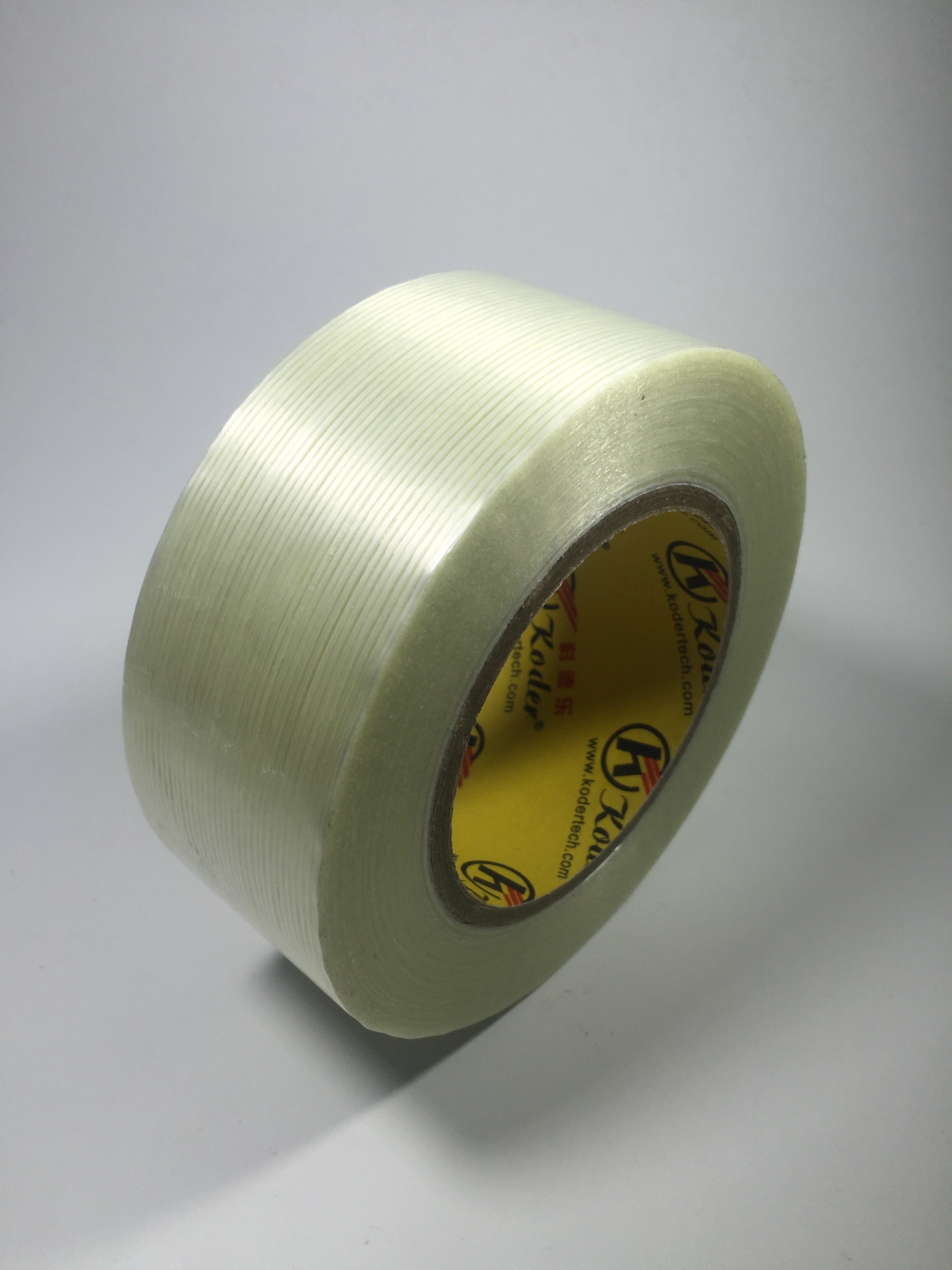 PET Film with Glass Yam Transparent High-Adhesive Reinforced Polyester Fiber Tape