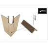 Buy cheap Plywood Modular Laminate Wall Panels Interior Space Decorative Sound Absorption from wholesalers