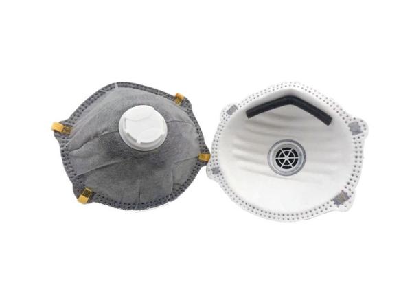 Buy cheap Shell Shaped Dust Mask With Valve Easy Wearing Glass Fiber Free Water Resistance from wholesalers
