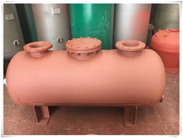 Buy cheap Carbon Steel Horizontal Air Compressor Receiver Tank Of Screw Compressor Medium Pressure from wholesalers