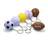 Buy cheap Custom Logo PU squishy Stress Ball Keychain PU Foam Basketball Football Soccer from wholesalers