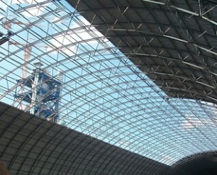 Multi Storey Steel Structure Building , Strong Metal Buildings Construction