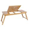 Buy cheap Folding Adjustable Bamboo Laptop Stand Desk Sustainable Wood Custom from wholesalers