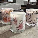 Matte Candle Vessels Painted Large Empty Candle Container Candles Jars