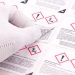 Custom Peel and Reveal Stickers / Peel Off Label Stickers for Medicine