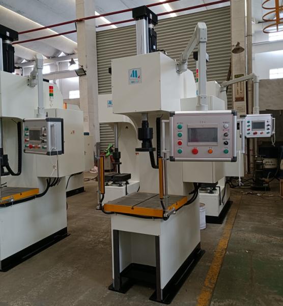 Buy cheap Steel Hydraulic Electric Servo Press CE ISO9001 220V 380V 280mm Throat Depth from wholesalers