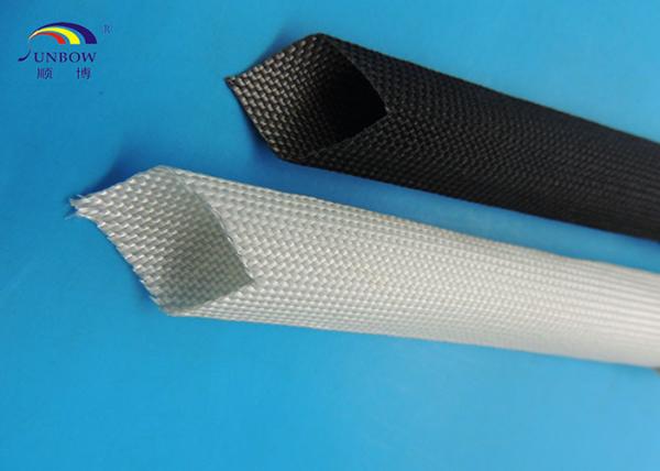 Buy cheap Eco-friendly Flexible High Temperature Fiberglass Sleeving Fireproof for Carbon Brush from wholesalers