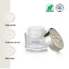 Buy cheap 35g Oval Shape Transparent Clear Plastic Bottle With Silver Lid For Empty Cream Jar from wholesalers