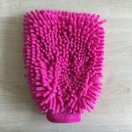House keeping washing absorb mitt 100% polyester microfiber mitt gloves