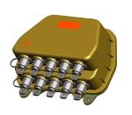 Outdoor Waterproof Fiber Optic Splitter Terminal Access Box OptiTap Mini SC H