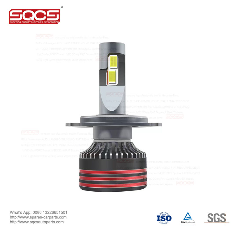 LED Headlight M8 PRO 60W 6500K Auto Lighting Range 200M for H1 H3 H7 H4 H13 H11 9005 880 9006 9V-36V Year 2010-2015 OE No